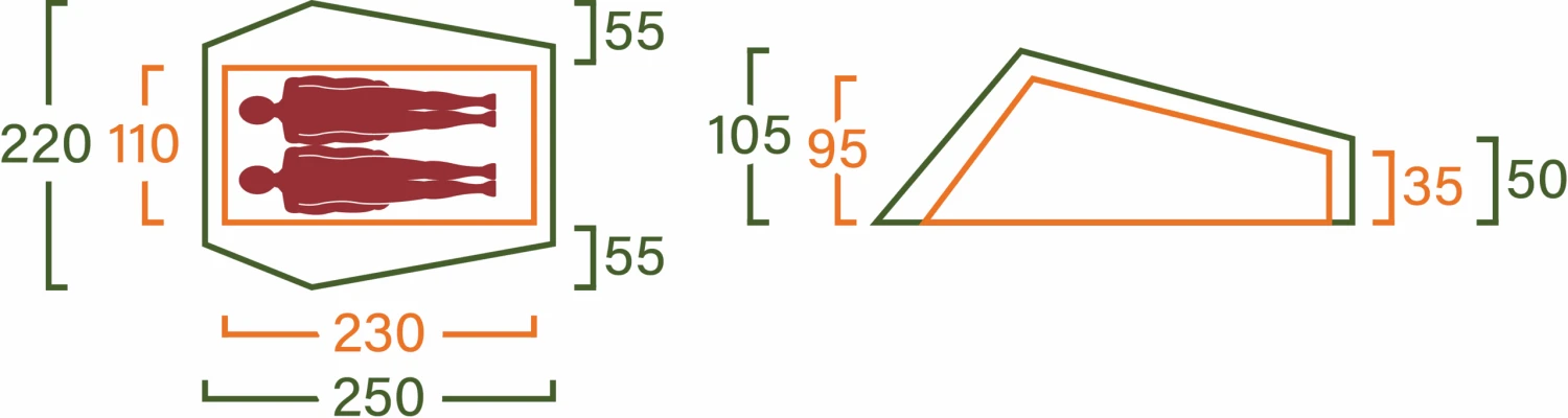 Helsport Ringstind Superlight 2 NC 4 Helsport Ringstind Superlight 2 NC - Bilde 2