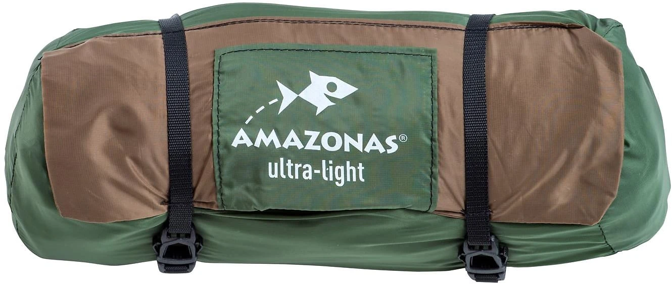 Amazonas Adventure Moskito Hammock Thermo Forest/Brown 4 Amazonas Adventure Moskito Hammock Thermo Forest/Brown - Bilde 2