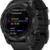Garmin Fenix 7 Sapphire Solar Black DLC W/Black Band 2 Garmin Fenix 7 Sapphire Solar Black DLC W/Black Band -Utendørsutstyr bnp2vguc4h25efl0hcdu