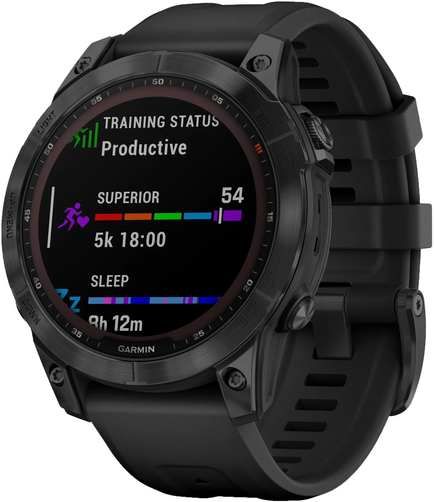 Garmin Fenix 7 Sapphire Solar Black DLC W/Black Band 3 Garmin Fenix 7 Sapphire Solar Black DLC W/Black Band