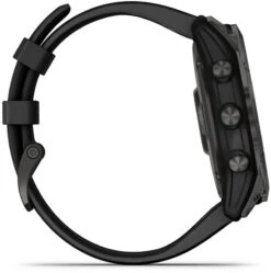 Garmin Fenix 7X Sapphire Solar Carbon Gray W/Black Band 17 Garmin Fenix 7X Sapphire Solar Carbon Gray W/Black Band -Utendørsutstyr bokaugjhgbnsuxhi8ypv