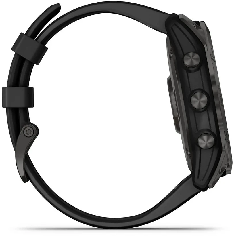 Garmin Fenix 7X Sapphire Solar Carbon Gray W/Black Band 8 Garmin Fenix 7X Sapphire Solar Carbon Gray W/Black Band - Bilde 6