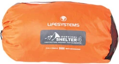 LIFESYSTEMS Vindsekk Survival Shelter 4 Orange -Utendørsutstyr briif9lq5zfysszhfvze
