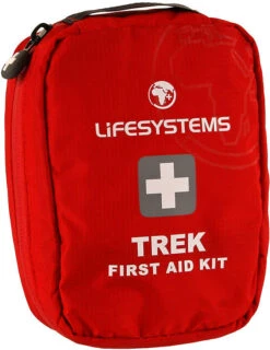 LIFESYSTEMS Trek First Aid Kit Rød