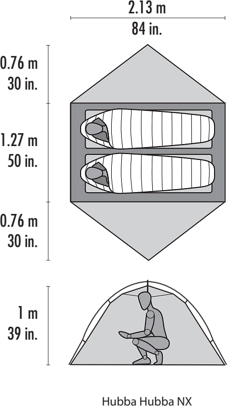 MSR Hubba Hubba NX 8110/Green 10 MSR Hubba Hubba NX 8110/Green - Bilde 8