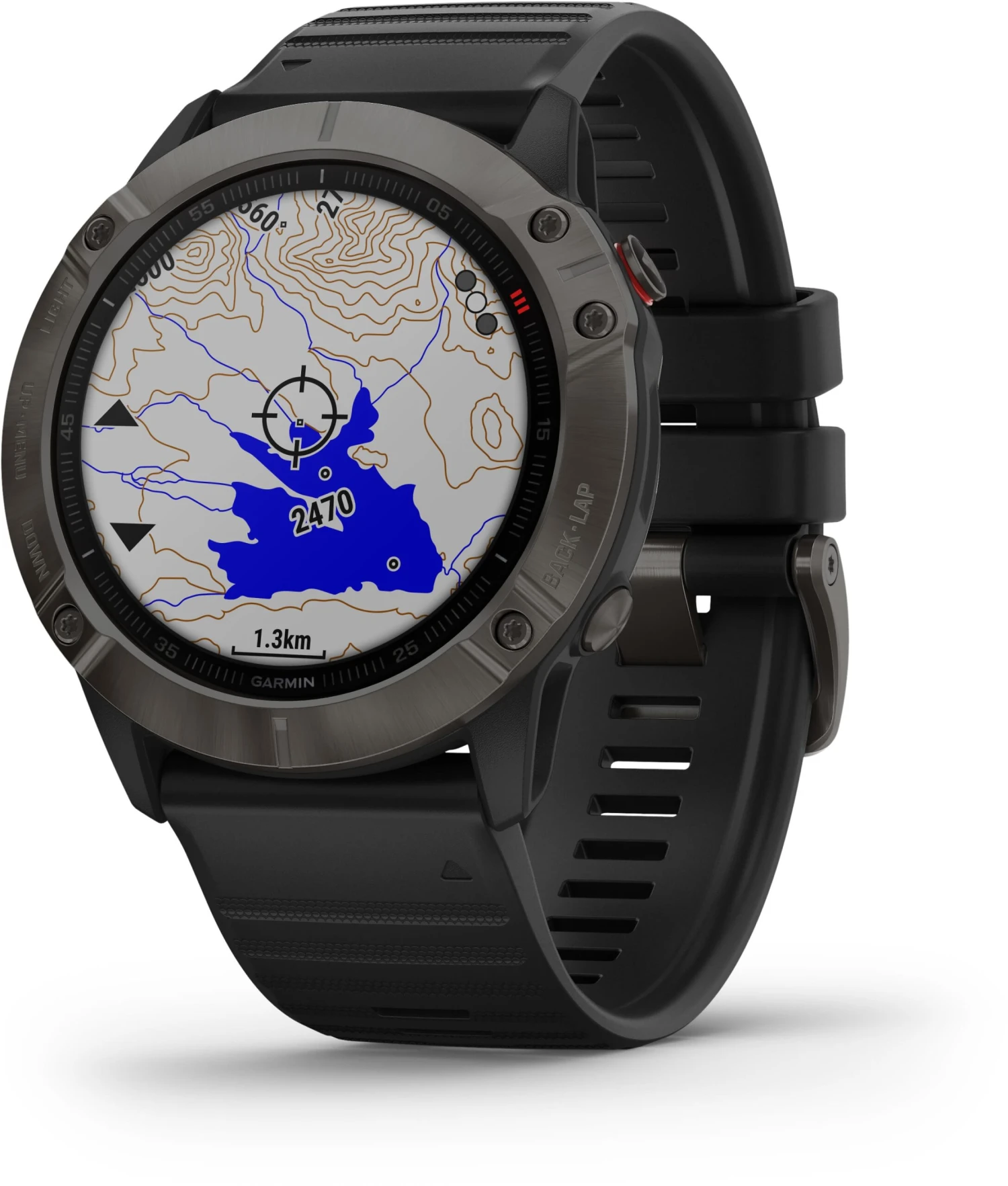 Garmin Fenix 6 Sapphire Gray Gray 7 Garmin Fenix 6 Sapphire Gray Gray - Bilde 5