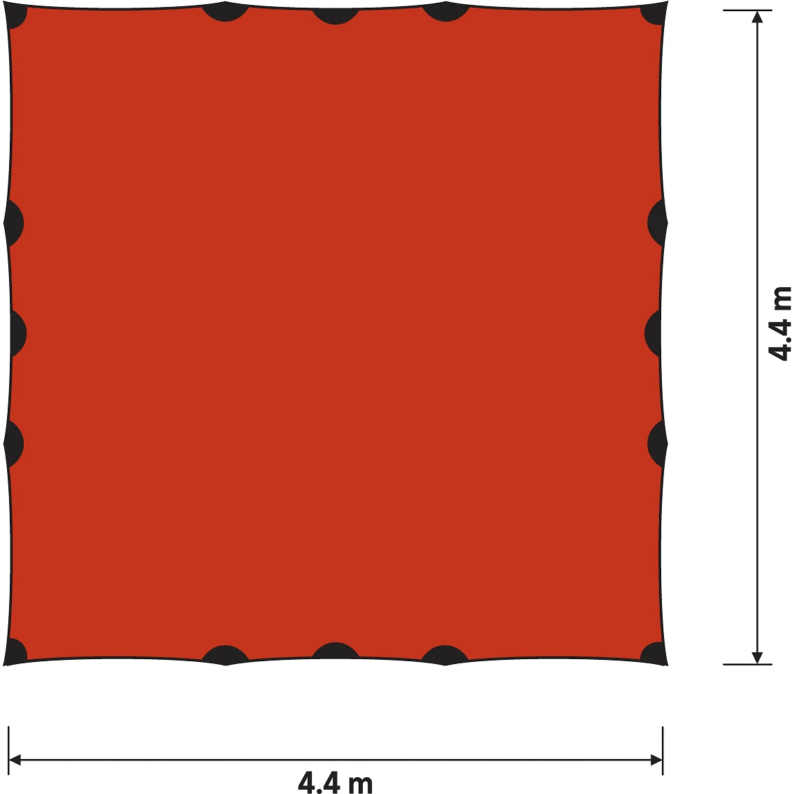 Hilleberg Tarp XP 10/XP 20 Grønn 5 Hilleberg Tarp XP 10/XP 20 Grønn - Bilde 3