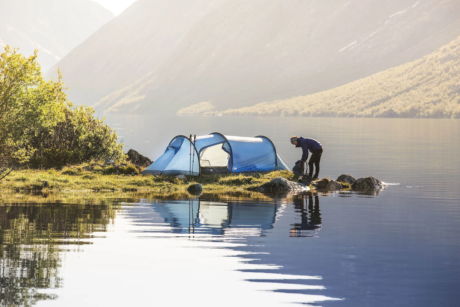 FJÄLLRÄVEN Abisko Endurance 2 UN Blue 8 FJÄLLRÄVEN Abisko Endurance 2 UN Blue - Bilde 6