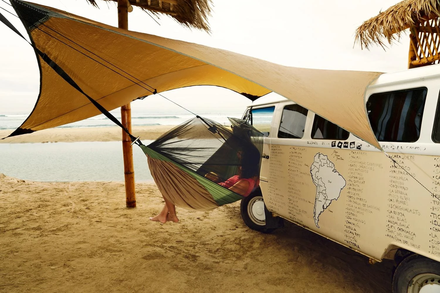 Amazonas Adventure Moskito Hammock Thermo Forest/Brown 8 Amazonas Adventure Moskito Hammock Thermo Forest/Brown - Bilde 6