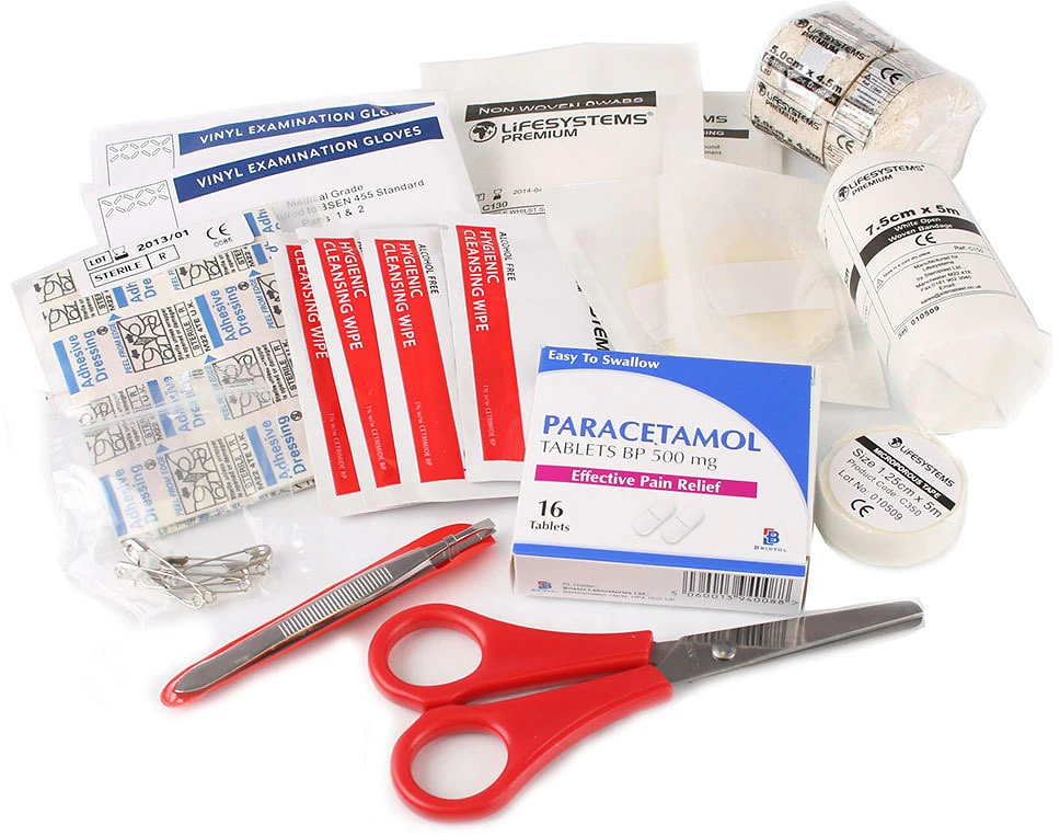 LIFESYSTEMS Trek First Aid Kit Rød 4 LIFESYSTEMS Trek First Aid Kit Rød - Bilde 2