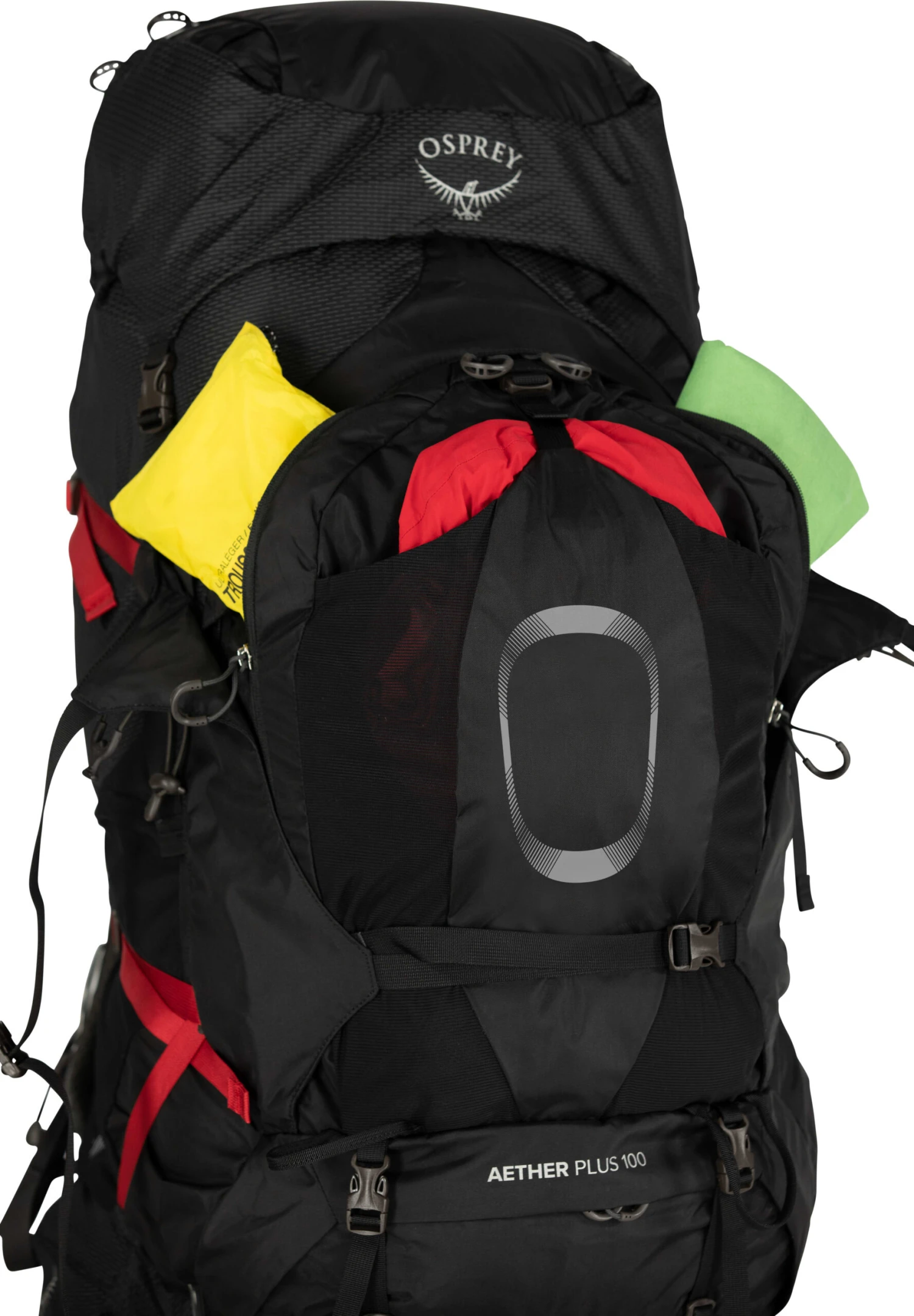 Osprey Aether Plus 100 Black 7 Osprey Aether Plus 100 Black - Bilde 5