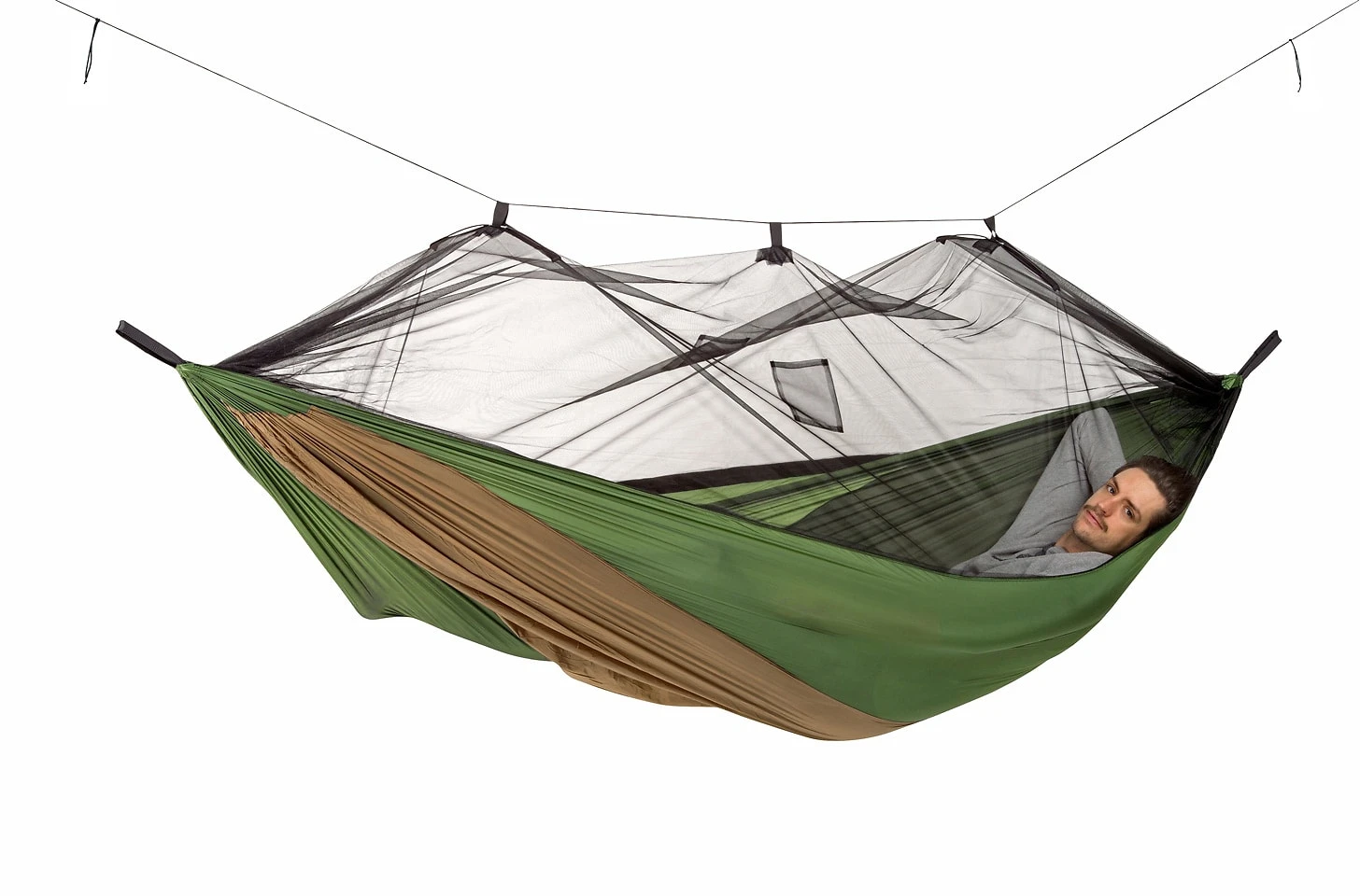 Amazonas Adventure Moskito Hammock Thermo Forest/Brown 3 Amazonas Adventure Moskito Hammock Thermo Forest/Brown