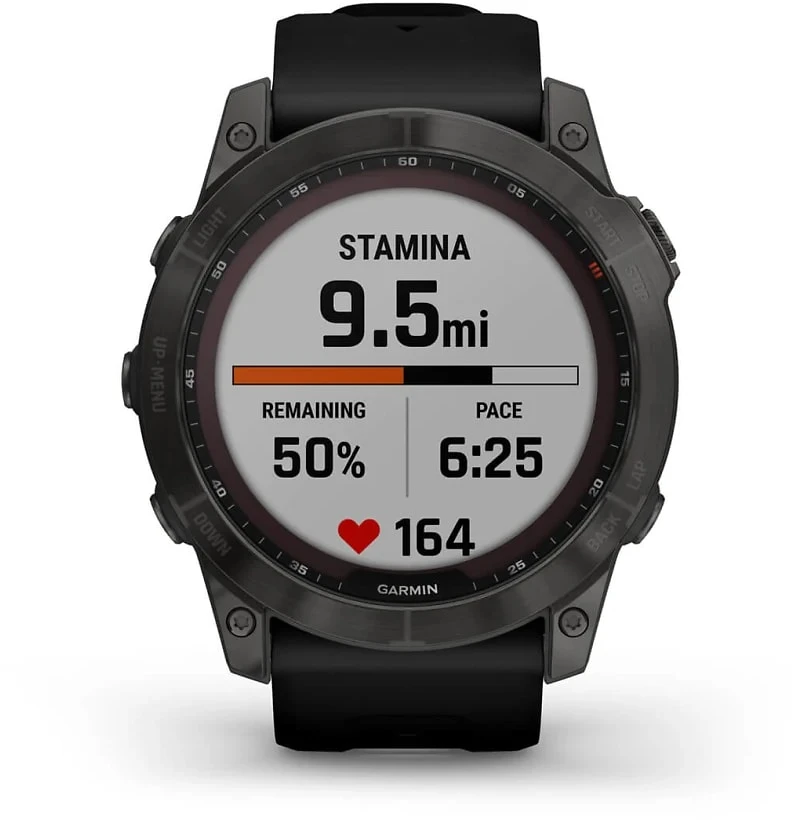 Garmin Fenix 7X Sapphire Solar Carbon Gray W/Black Band 9 Garmin Fenix 7X Sapphire Solar Carbon Gray W/Black Band - Bilde 7