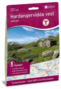 Hardangervidda Vest 1:100 000 NC
