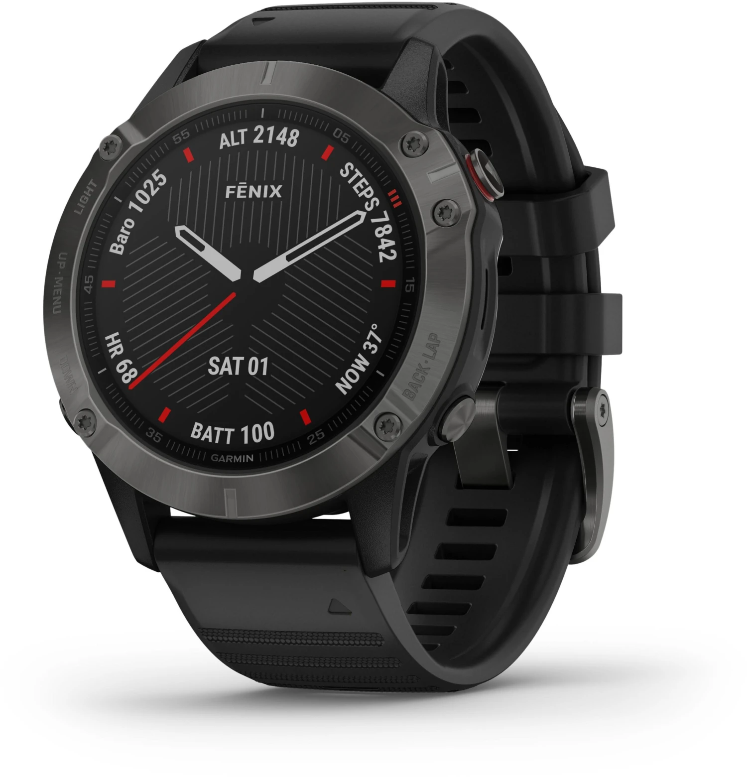 Garmin Fenix 6 Sapphire Gray Gray 3 Garmin Fenix 6 Sapphire Gray Gray