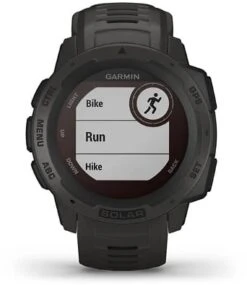 Garmin Instinct Solar. GPS Watch GRAPHITE -Utendørsutstyr mr032xh3vu9ykclmhqum