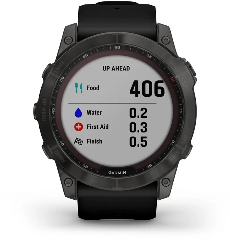 Garmin Fenix 7X Sapphire Solar Carbon Gray W/Black Band 11 Garmin Fenix 7X Sapphire Solar Carbon Gray W/Black Band - Bilde 9