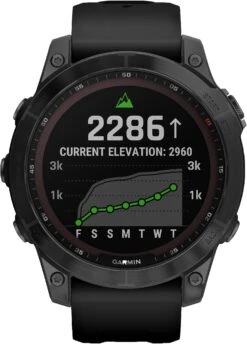 Garmin Fenix 7 Sapphire Solar Black DLC W/Black Band 16 Garmin Fenix 7 Sapphire Solar Black DLC W/Black Band -Utendørsutstyr smjxpir5lxsutng7eklr