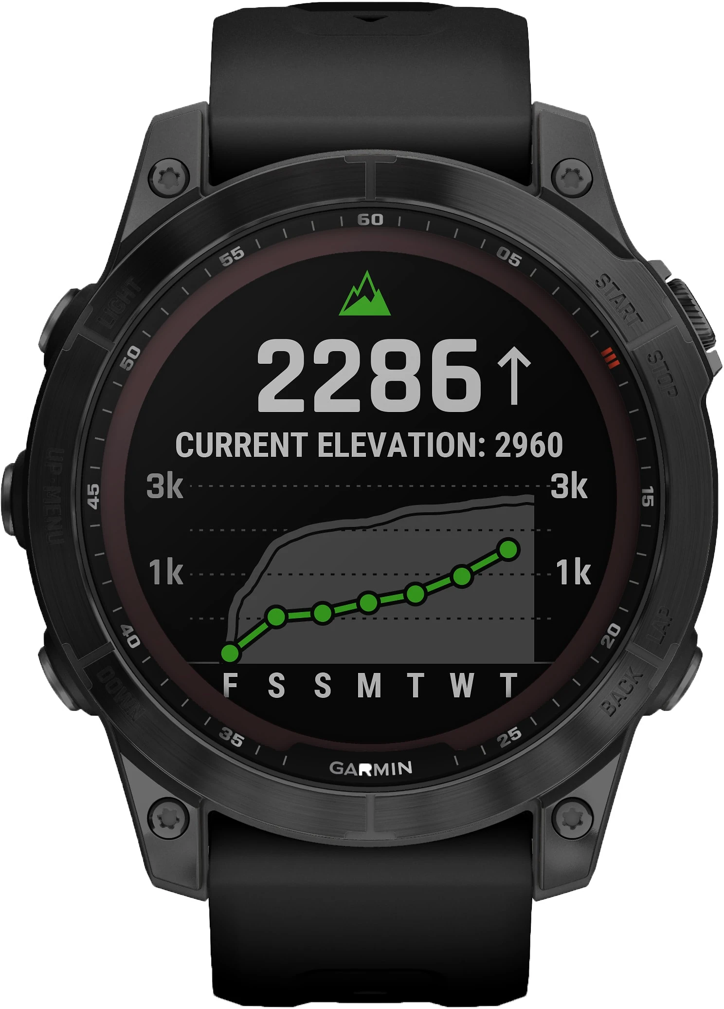 Garmin Fenix 7 Sapphire Solar Black DLC W/Black Band 9 Garmin Fenix 7 Sapphire Solar Black DLC W/Black Band - Bilde 7