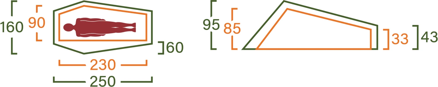 Helsport Ringstind Superlight 1 NC 4 Helsport Ringstind Superlight 1 NC - Bilde 2