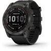 Garmin Fenix 7X Sapphire Solar Carbon Gray W/Black Band 1 Garmin Fenix 7X Sapphire Solar Carbon Gray W/Black Band -Utendørsutstyr t5tsnx7aqrz3s4cnavcs