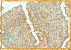 Tur Og Toppturkart Sunnmørsalpene Topo -Utendørsutstyr tcldyooc1ngcyrujrayy