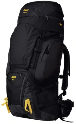 Bergans Of Norway Alpinist V6 Medium 110L Black / Waxed Yellow