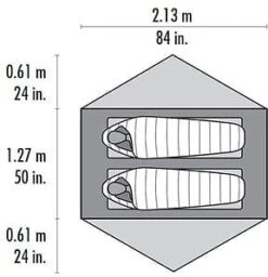 MSR Carbon Reflex 2 Ultralight Tent GREEN -Utendørsutstyr tt8ozrcyt1wyngjsr1g8