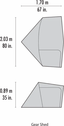 MSR GearShed V2 Green 5 MSR GearShed V2 Green -Utendørsutstyr tuiarzg6e40jw0jswvr0