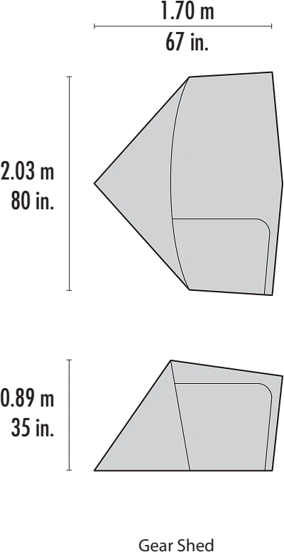 MSR GearShed V2 Green 4 MSR GearShed V2 Green - Bilde 2