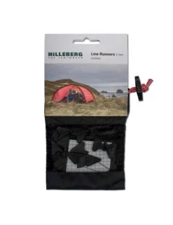 Hilleberg Line Runners For 2mm Guy Line BLACK