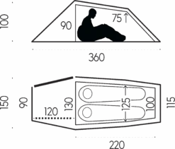 FJÄLLRÄVEN Abisko Lite 2 UN Blue -Utendørsutstyr vvqqix0uzvvqmuearvxa
