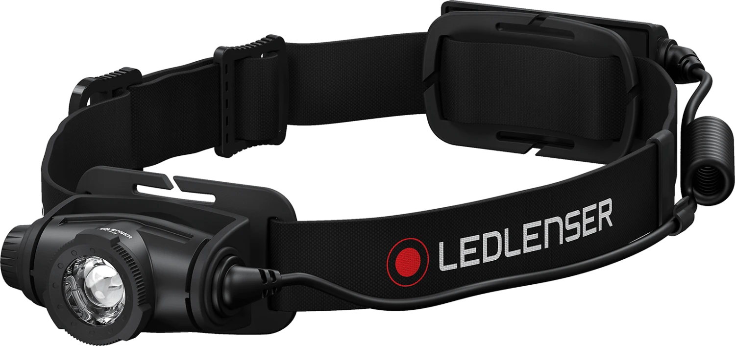 Ledlenser Hodelykt H5R Core 500 Lumen Sort 2 Ledlenser Hodelykt H5R Core 500 Lumen Sort