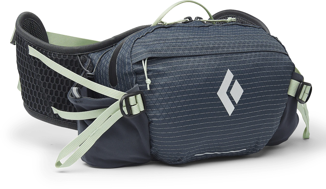 Black Diamond Pursuit 6 Waist Pack Carbon-Foam Green 3 Black Diamond Pursuit 6 Waist Pack Carbon-Foam Green