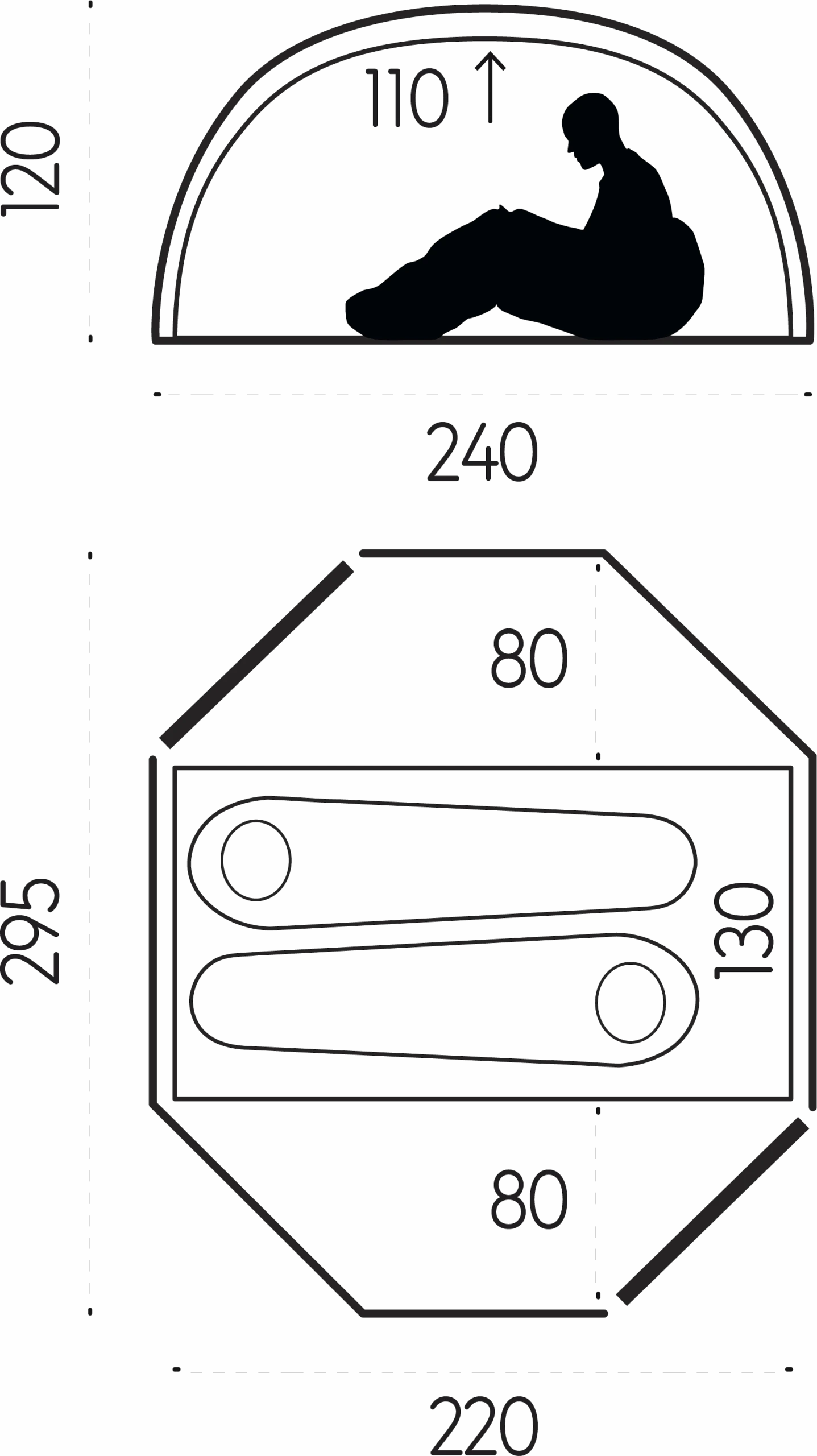 FJÄLLRÄVEN Abisko View 2 UN Blue 9 FJÄLLRÄVEN Abisko View 2 UN Blue - Bilde 7