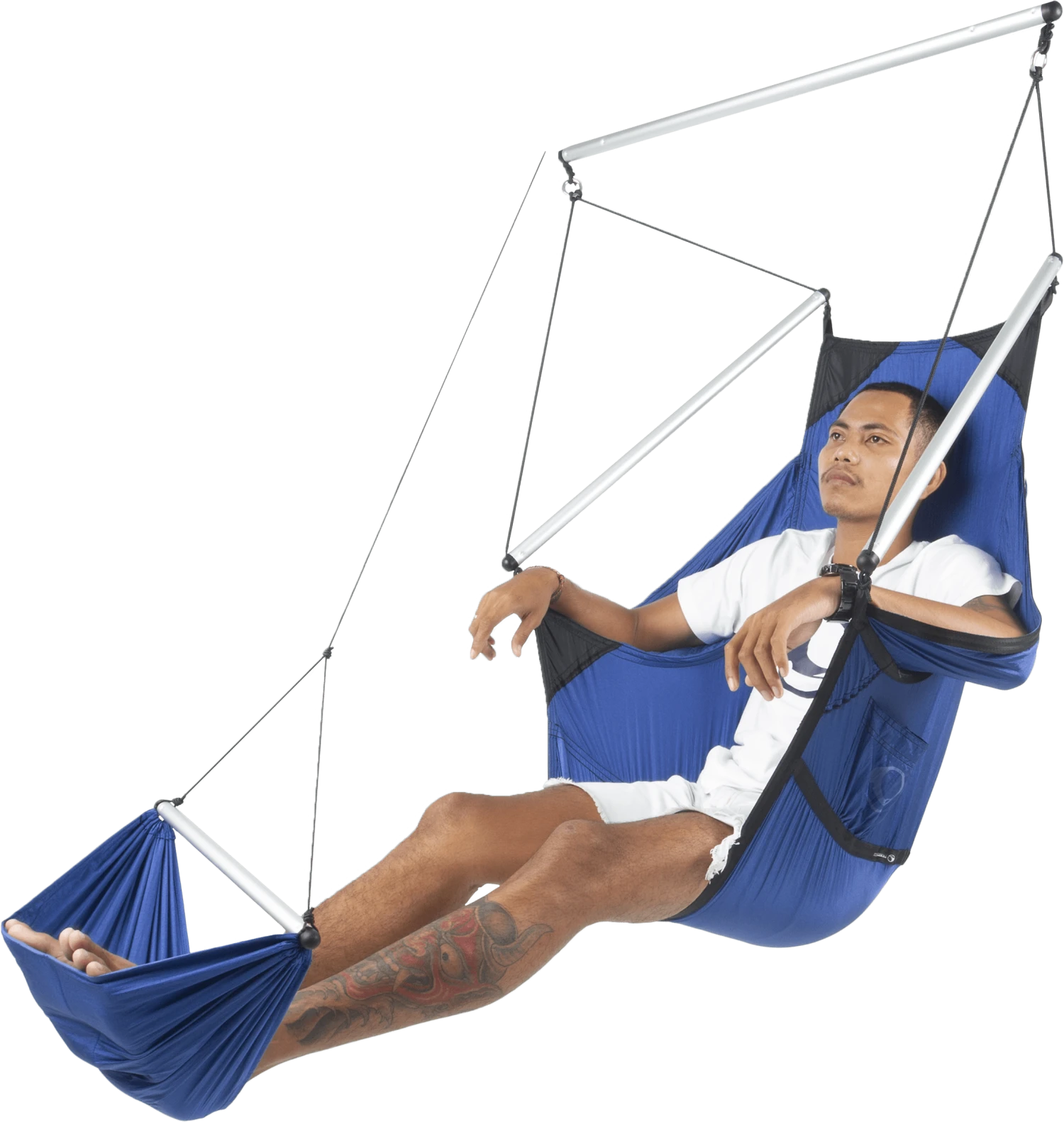 TICKET TO THE MOON Hammock Moon Chair Royal Blu 3 TICKET TO THE MOON Hammock Moon Chair Royal Blu